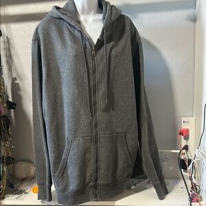 No.177 Champion Gray Zip Up Sweater